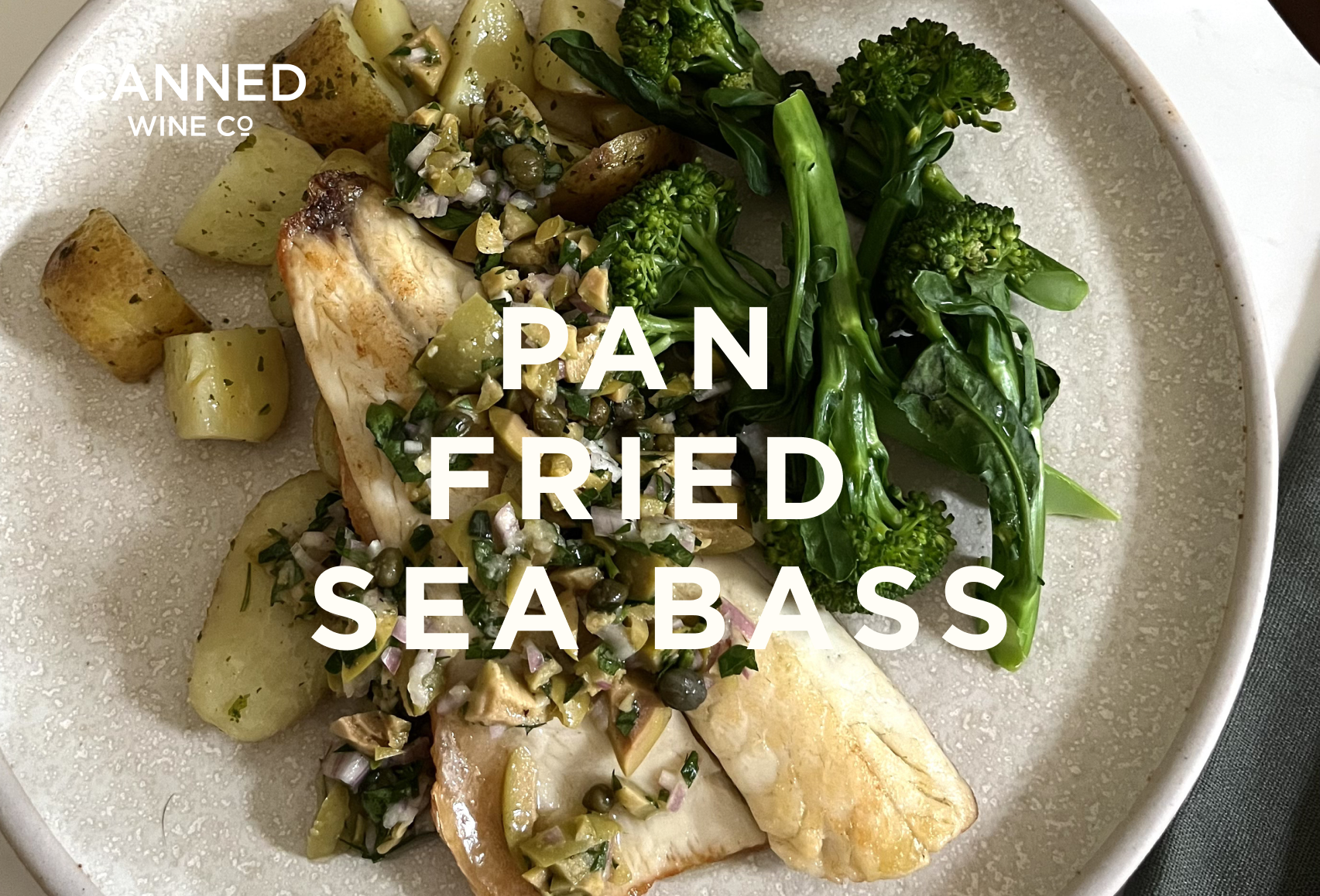 How to pair Verdejo with food: Pan fried sea bass