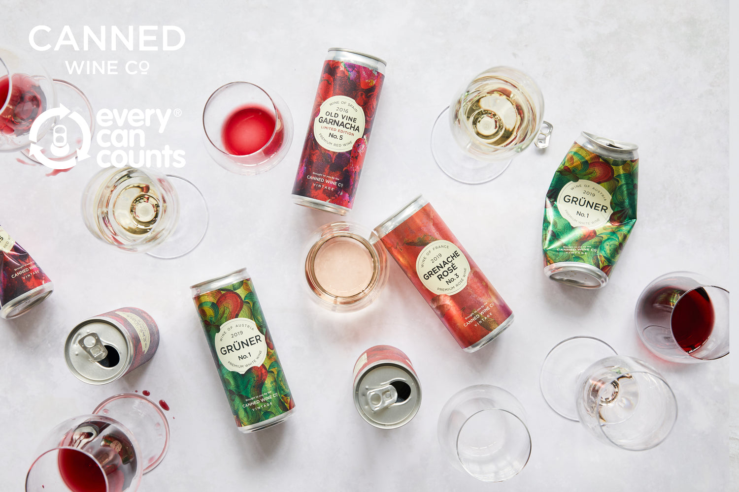 Canned Wine Co. Announces Partnership with Every Can Counts