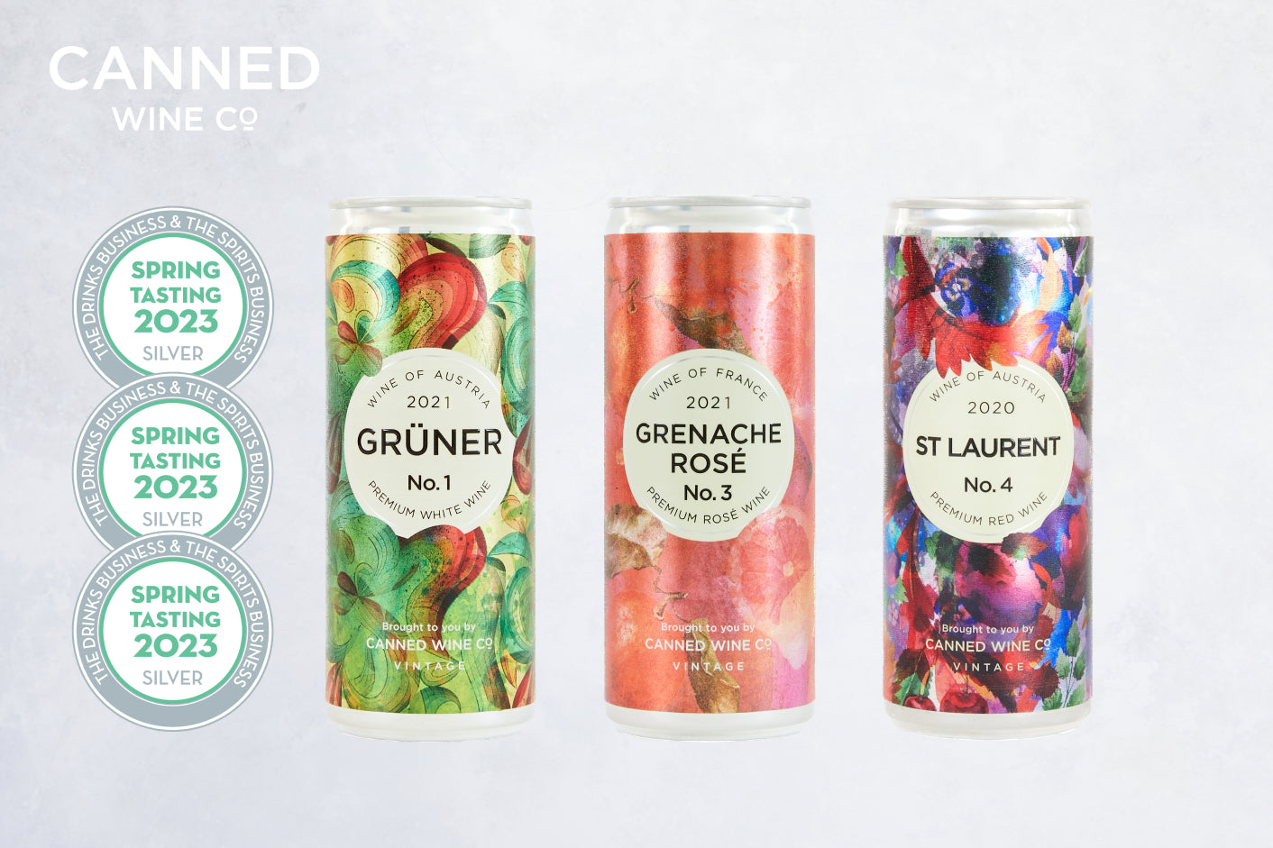 Drinks Business Spring Tasting: Silver Medals All Round for Canned Wine Co.