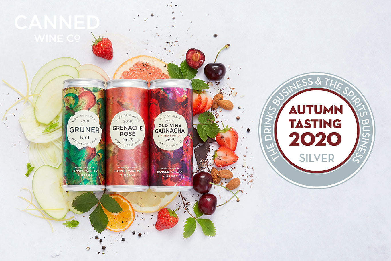 Canned Wine Co. Wins Silver Medals at The DB & SB Autumn Blind Tasting!