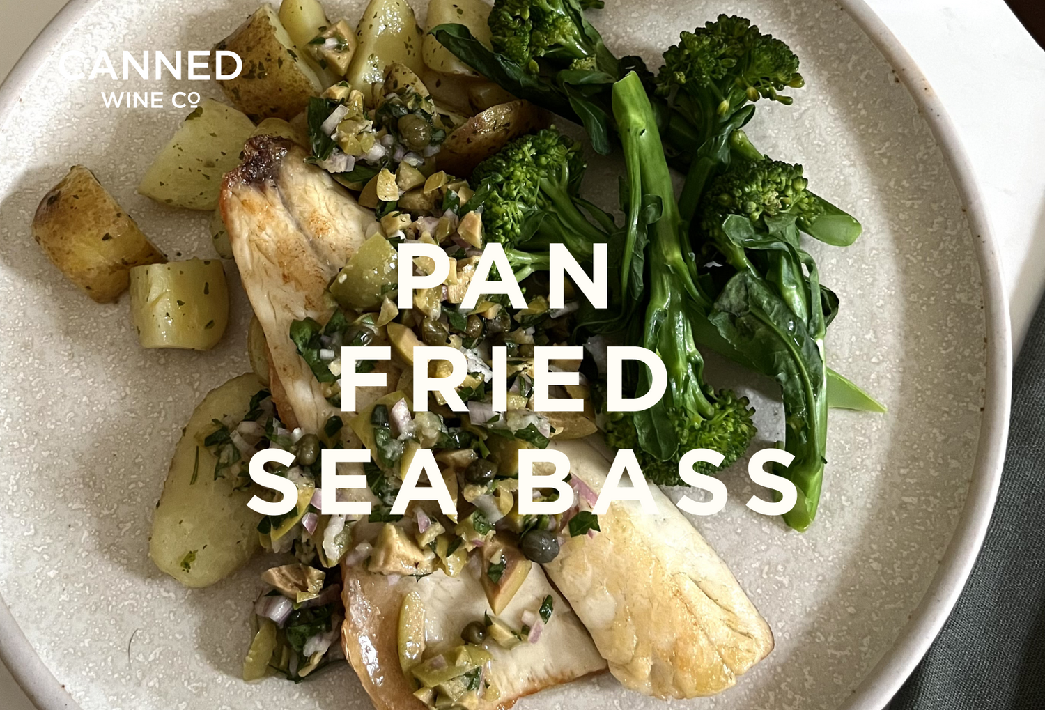 How to pair Verdejo with food: Pan fried sea bass