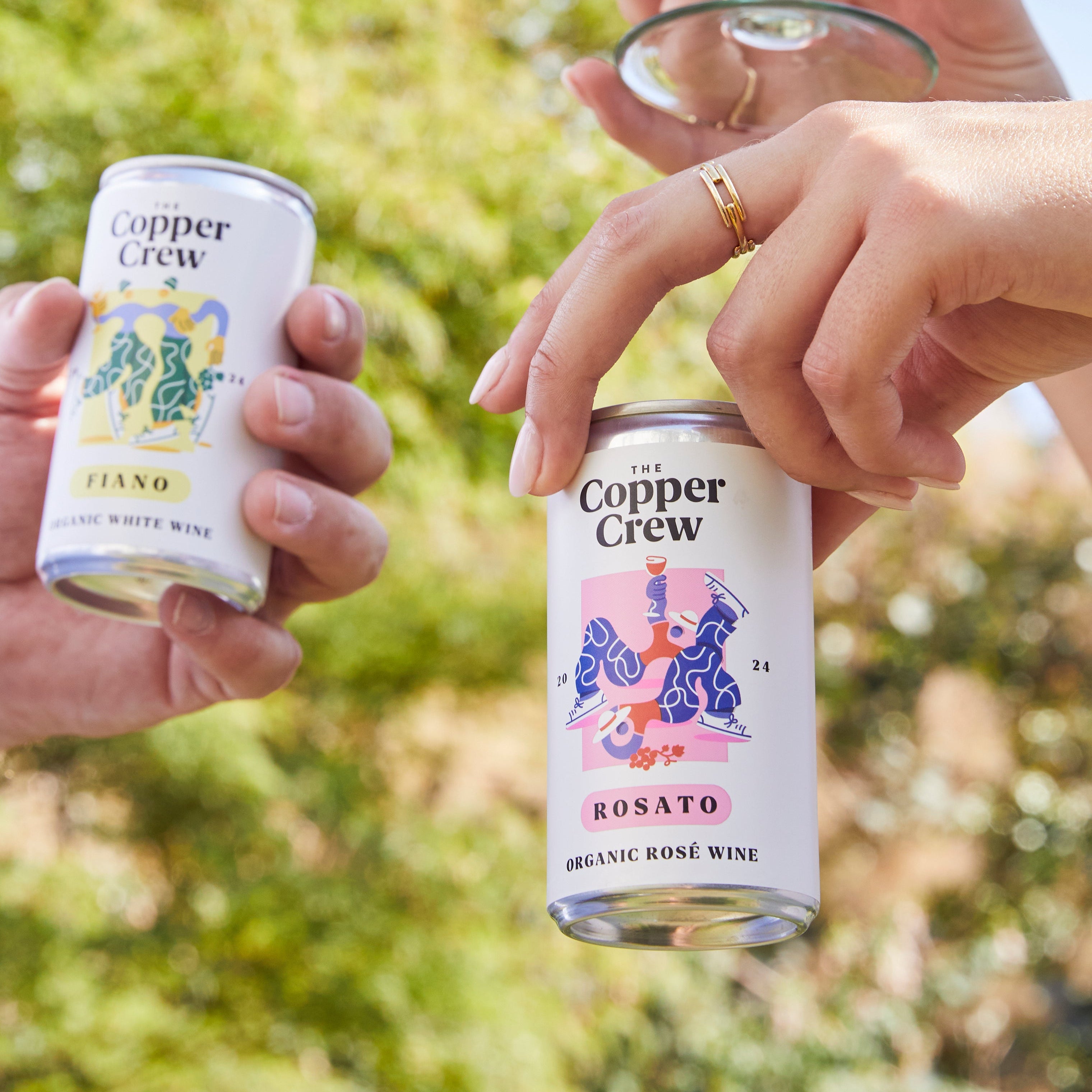 The Copper Crew - Rosato Organic Wine of Italy