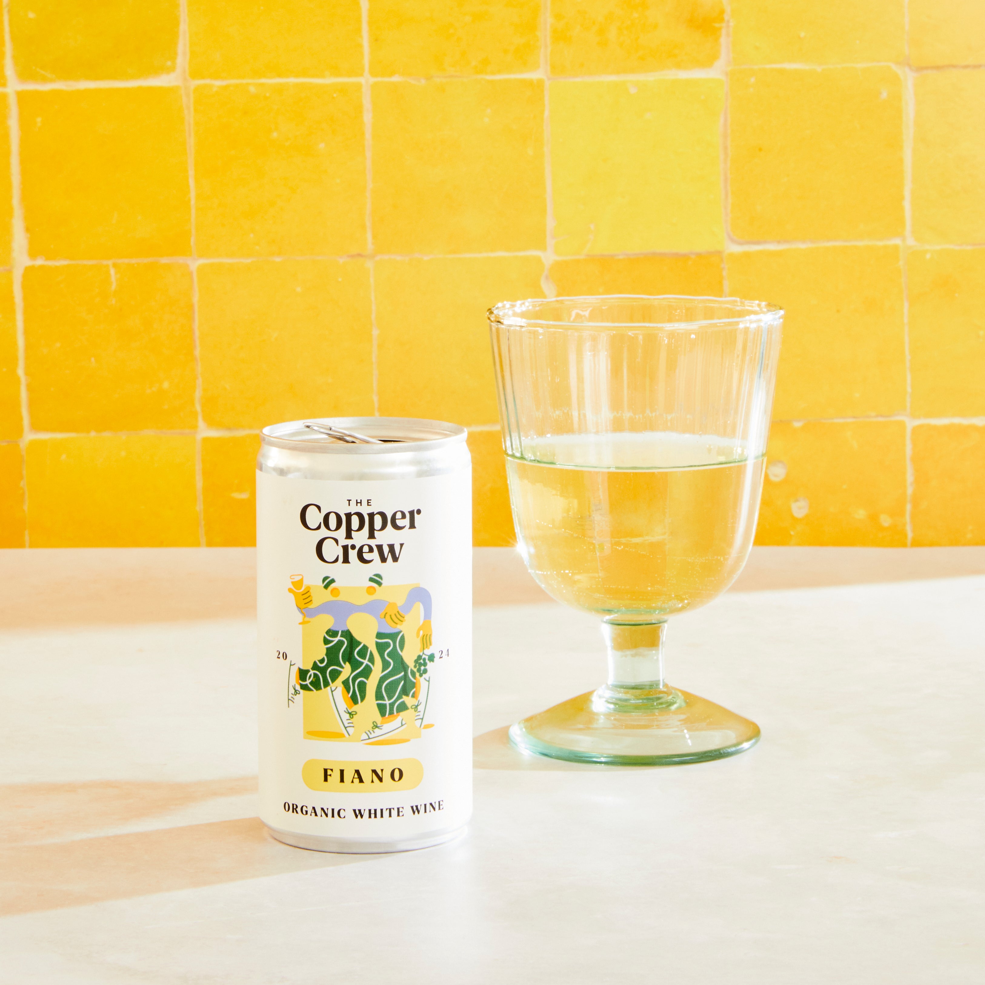 The Copper Crew - Fiano Organic Wine of Italy